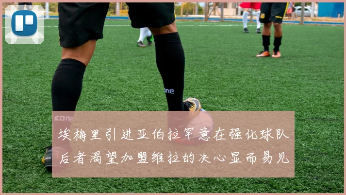 埃梅里引进亚伯拉罕意在强化球队后者渴望加盟维拉的决心显而易见